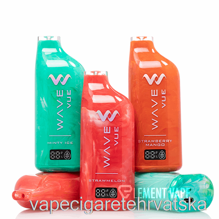 Vape Cigarete Wave Vue 10000 Jednokratna Slamka Za Bananu